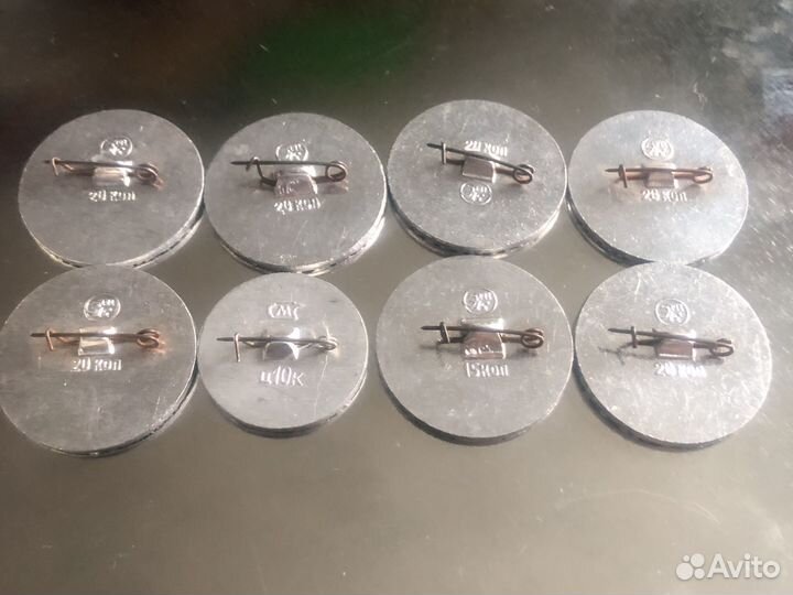 Московский Метрополитен значок Метро Метрострой