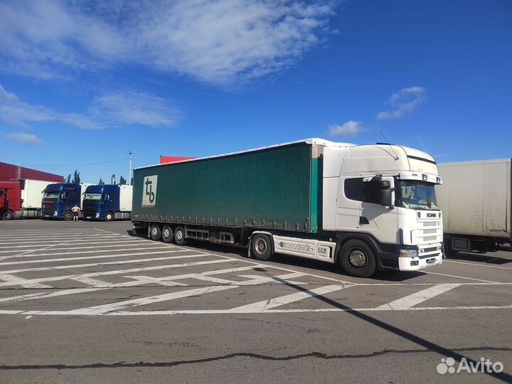 Scania R164 с полуприцепом, 2002