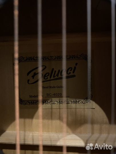Гитара belucci bc-4020