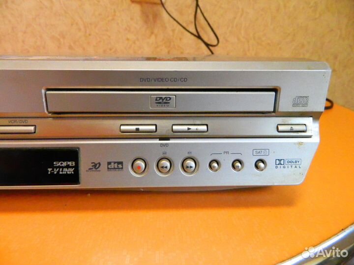 Dvd+vhs JVC нет пульта