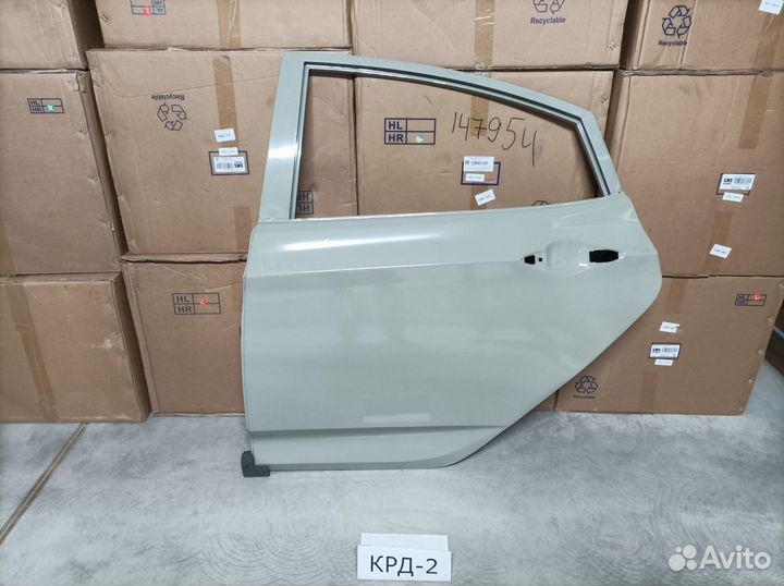 Дверь задняя левая Hyundai Solaris
