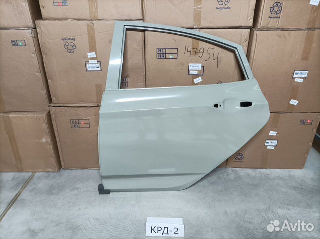 Дверь задняя левая Hyundai Solaris