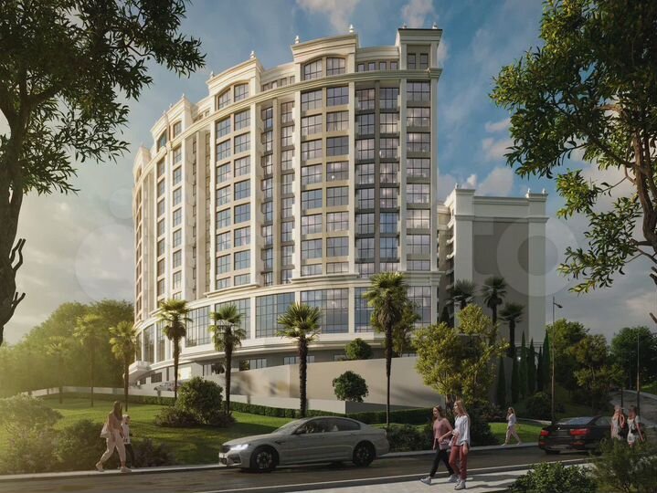 2-к. квартира, 69,6 м², 12/12 эт.