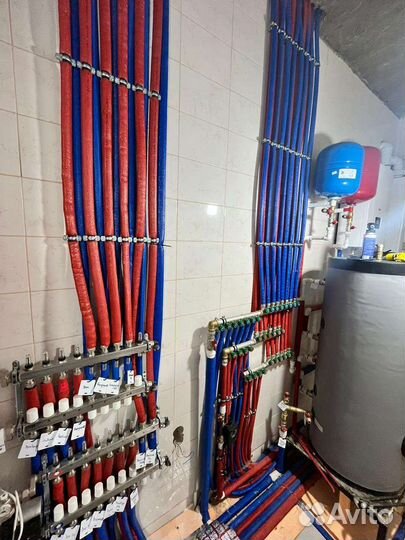 Проектирование монтаж системы отопления теплый пол