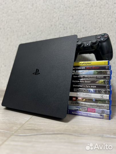 Sony PS4 Slim / 700 игр / Гарантия / Доставка