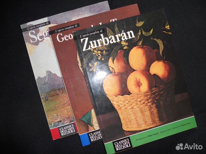 Classici dell arte rizzoli. 74 альбома. Италия