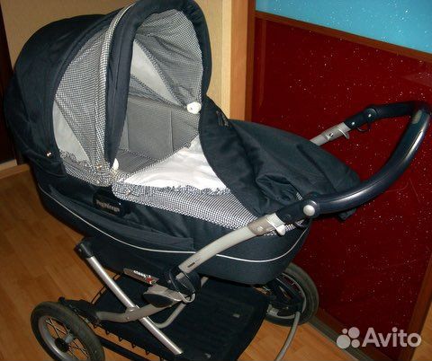 Коляска люлька peg perego culla auto