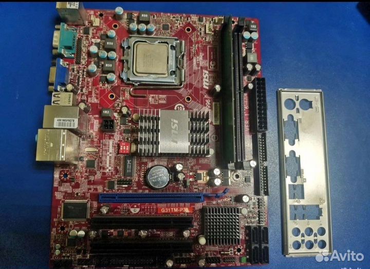 Материнская плата сокет 775