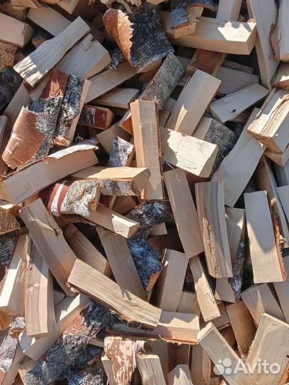 Дрова березовые колотые