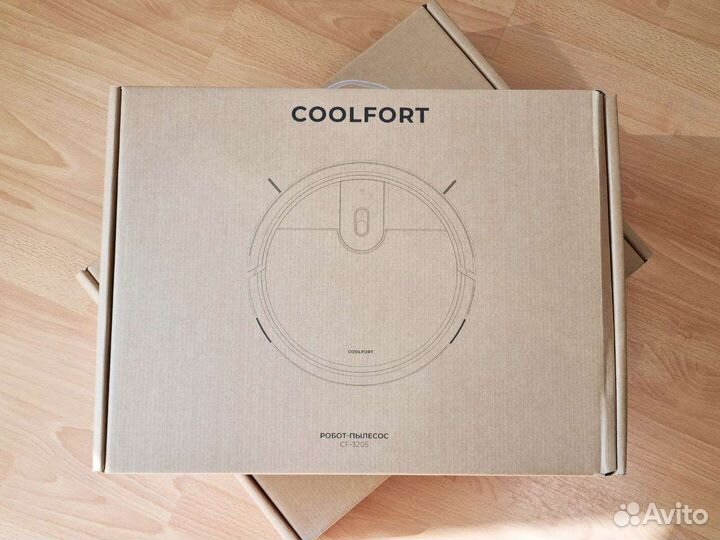 Новый робот-пылесос Coolfort CF-3205 сухая/влажная