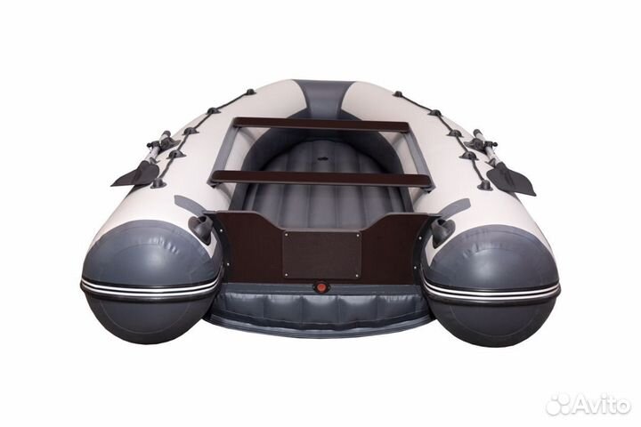 Лодка пвх Sibriver Хатанга Pro-360 нднд серая