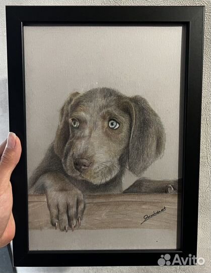 Картина пастелью на заказ