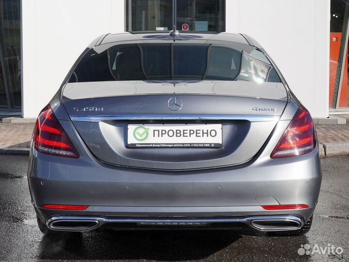 Mercedes-Benz S-класс 2.9 AT, 2019, 134 843 км