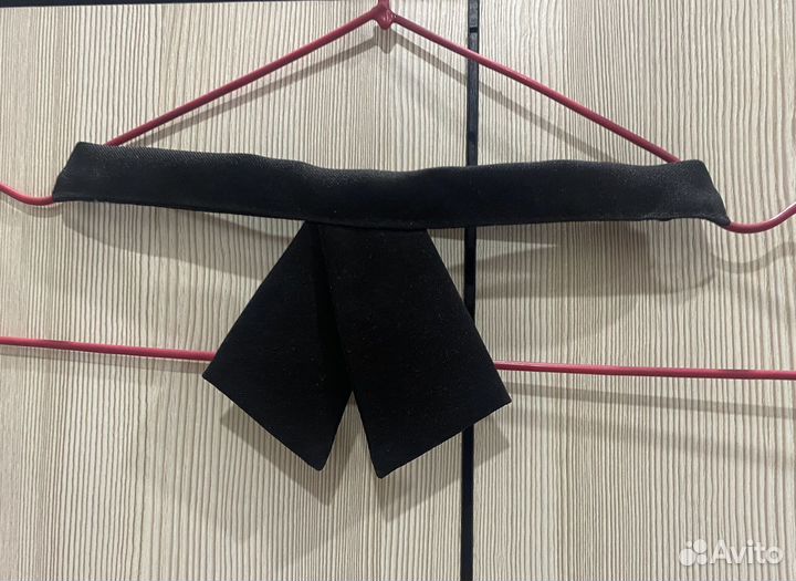 Галстук - бабочка женский, черный