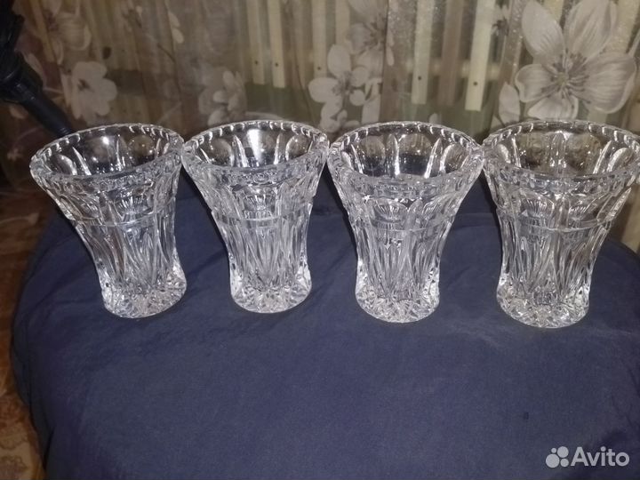 Хрусталь bohemia Чехословакия, 16 предметов