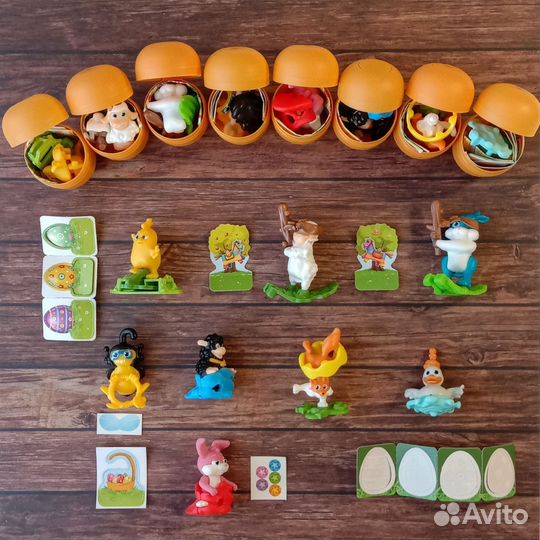 Киндер-сюрприз пасха 2024. Продажа 1 лотом 8 шт