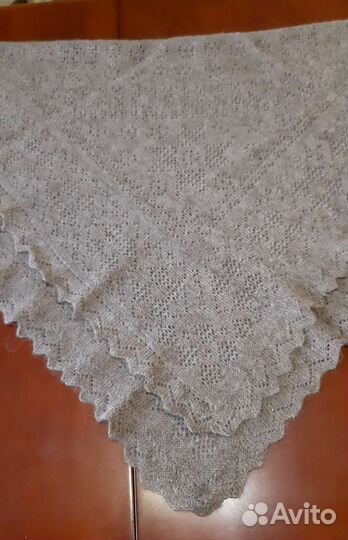 Шаль шерсть, 145х145см, новая