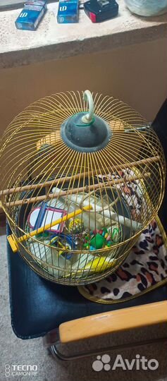 Клетка для попугая бу