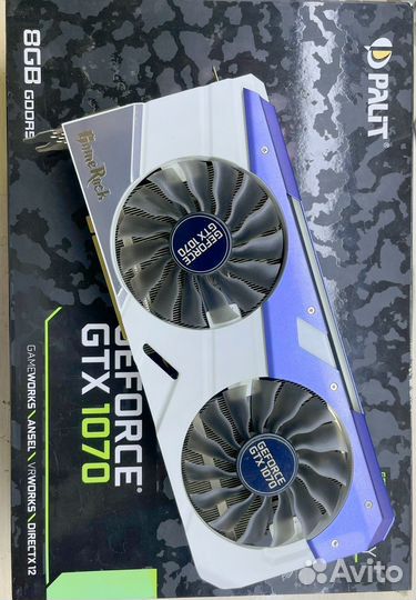 Видеокарта gtx 1070 8gb