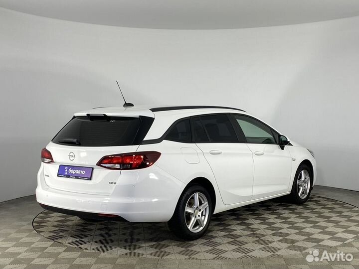 Opel Astra 1.6 AT, 2018, 109 823 км