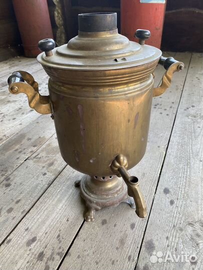 Самовар на дровах СССР