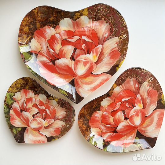 Набор тарелок из стекла Alparaisa