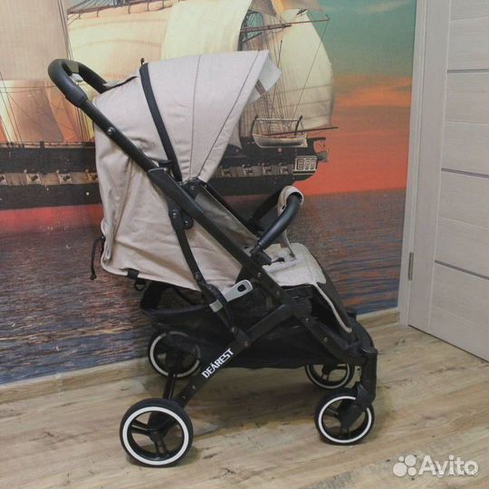 Коляска прогулочная Dearest 818 + бежевая 2022года