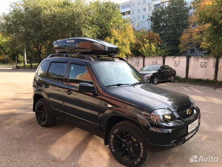 Автобокс на крышу Chevrolet Niva