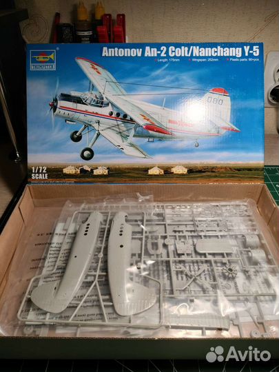 Сборная модель самолета 1 72