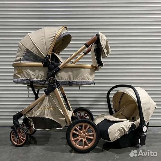 Коляска 3 в 1 Luxmom V9