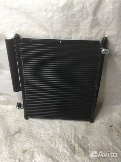 Радиатор кондиционера Хонда Фит Джазз (узкий)