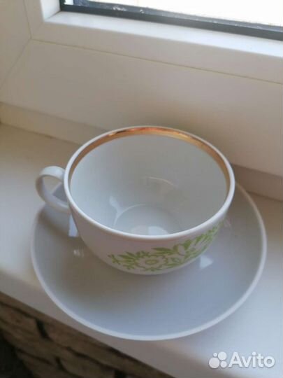 Чашка с блюдцем
