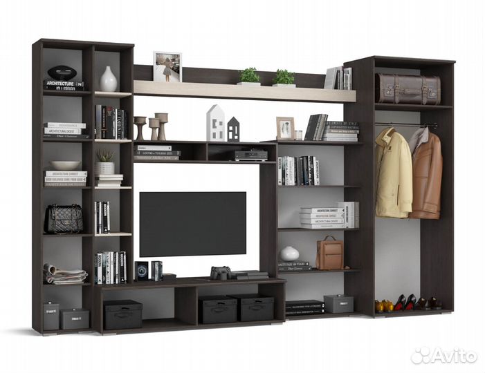 Стенка со шкафом новая