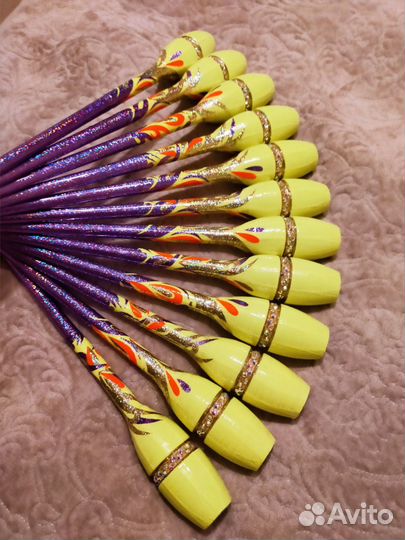 Художественная обмотка предметов для гимнастики