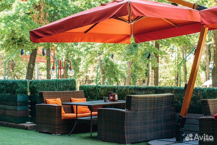Уличные зонты для кафе в наличии