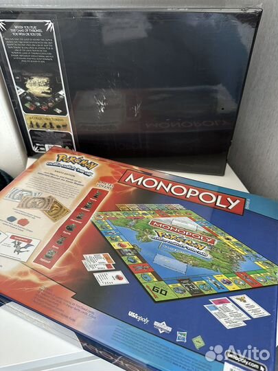 Монополия Игра перестолов Game of Thrones, Pokemon