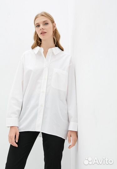 Рубашка базовая benetton женская M,XL