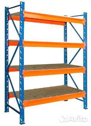 Металлический стеллаж для склада