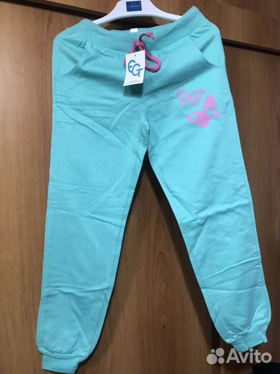 Спортивные брюки для девочки размер 134