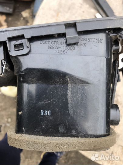 Kia rio 2 консоль центральная с воздуховодами