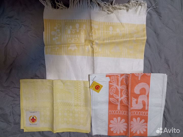 Новые фартуки, кухонные и махровые полотенцаСССР