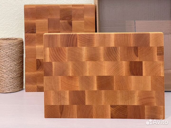 Доска кухонная разделочная торцевая компактная