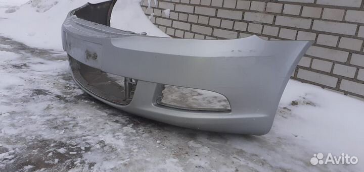 Передний бампер на skoda octavia a5