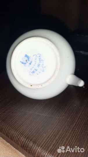 Соусник,сливочник фарфор Кузнецова