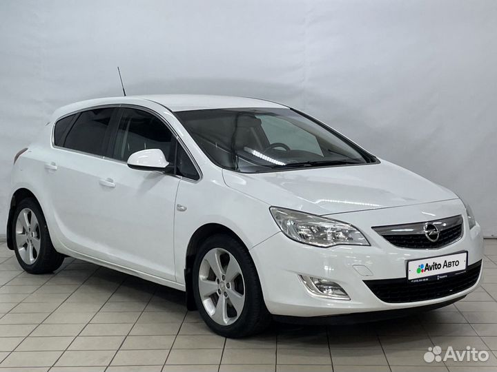 Opel Astra 1.6 МТ, 2012, 195 957 км