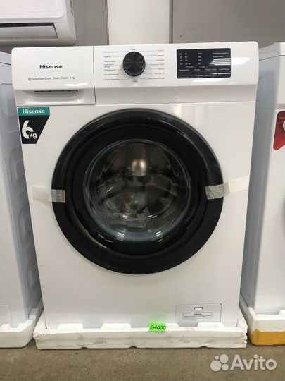 Стиральная машинка новая Hisense