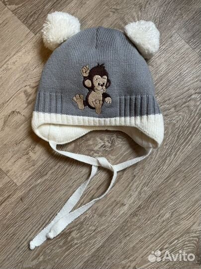 Зимняя шапка 44-46