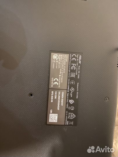 Ноутбук asus D509D