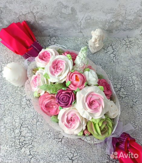 Зефирные цветы/букеты