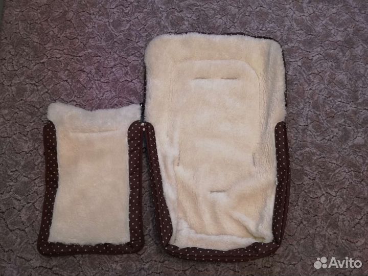 Конверт зимний меховой